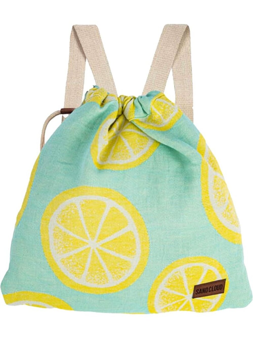 Convertible Beach Towel Bag with Zipper Pocket - 2-in-1 Travel Essential